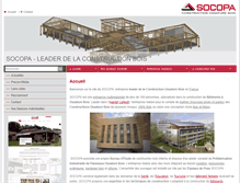 Tablet Screenshot of constructions-socopa.fr